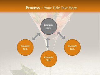 Cold Object Alcohol PowerPoint Template