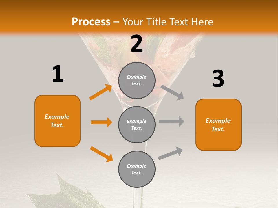 Cold Object Alcohol PowerPoint Template
