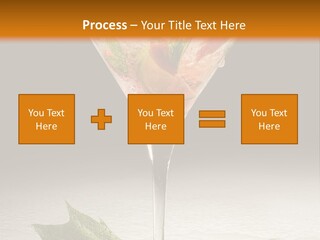 Cold Object Alcohol PowerPoint Template