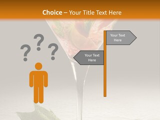 Cold Object Alcohol PowerPoint Template