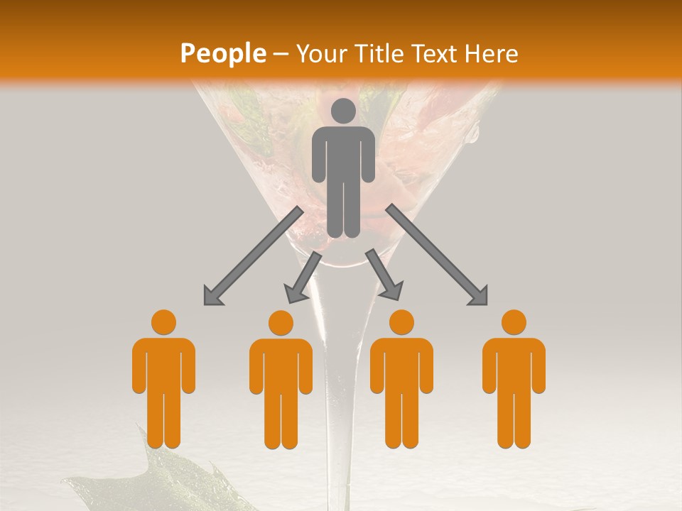 Cold Object Alcohol PowerPoint Template