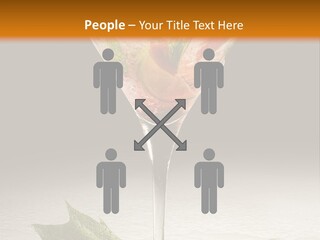Cold Object Alcohol PowerPoint Template