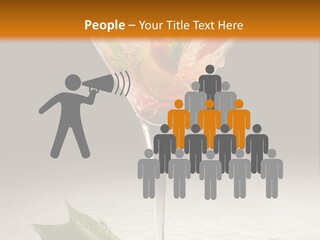 Cold Object Alcohol PowerPoint Template