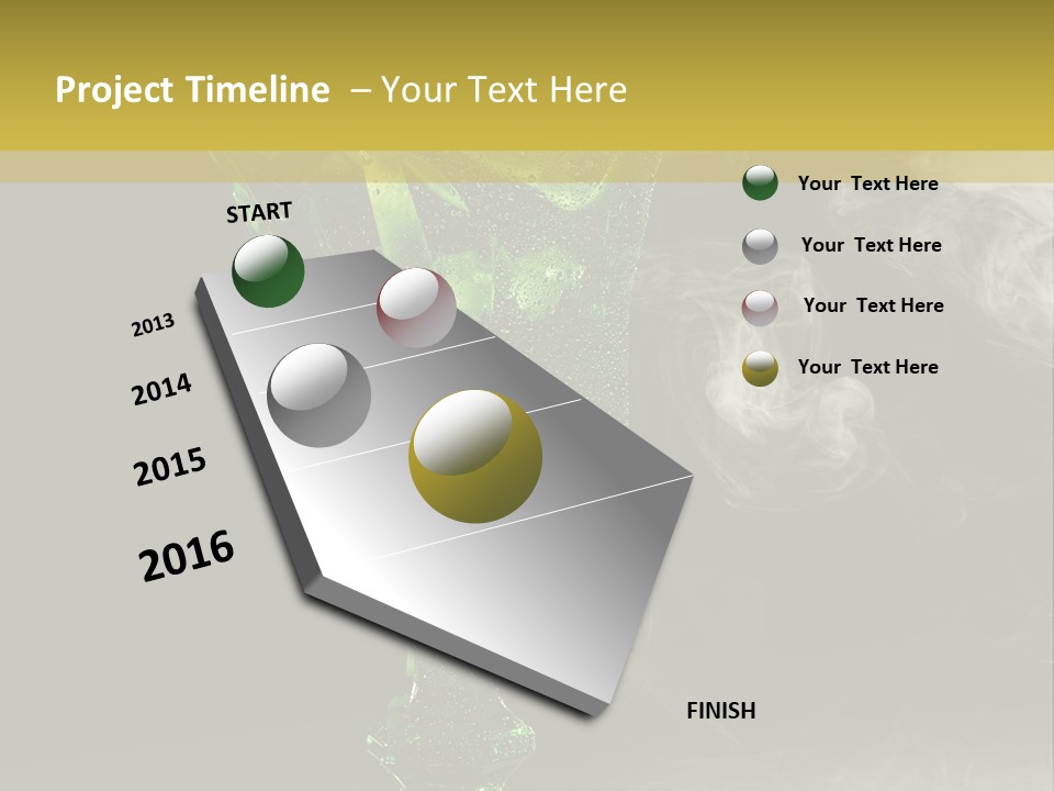 Closeup Summer Taste PowerPoint Template