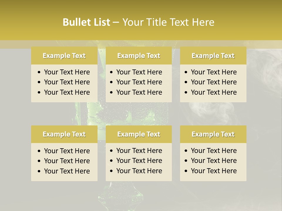 Closeup Summer Taste PowerPoint Template