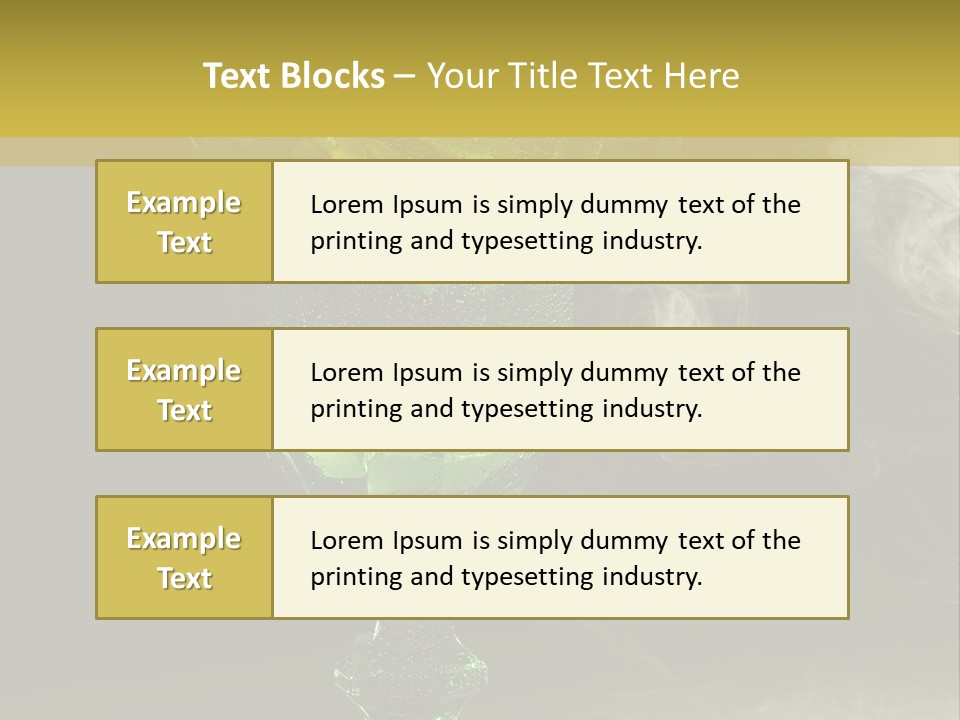 Closeup Summer Taste PowerPoint Template