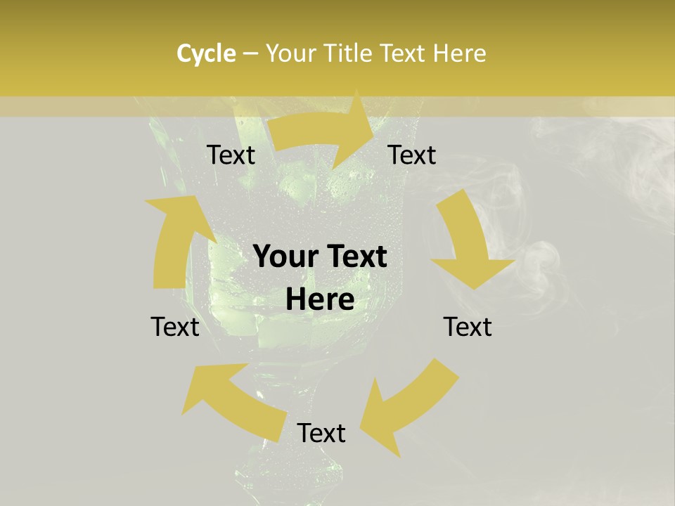 Closeup Summer Taste PowerPoint Template