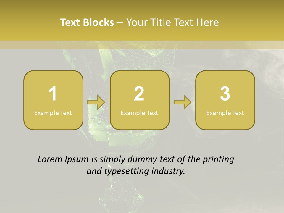 Closeup Summer Taste PowerPoint Template