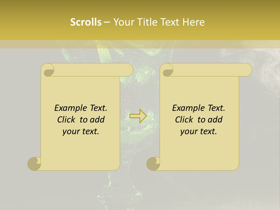 Closeup Summer Taste PowerPoint Template