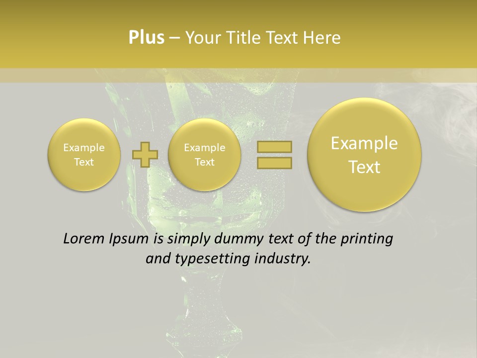 Closeup Summer Taste PowerPoint Template