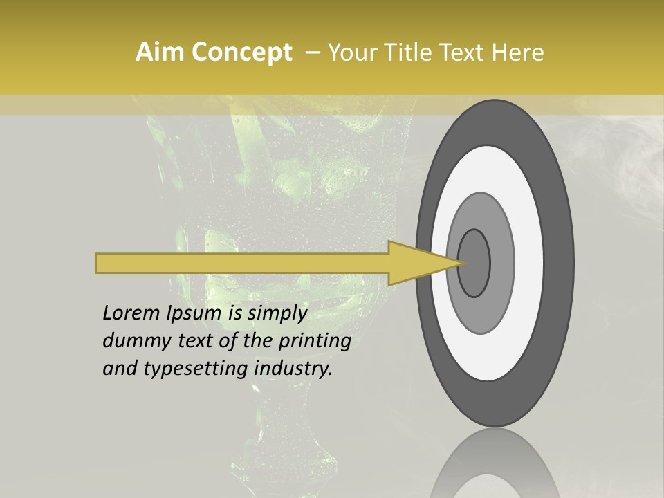 Closeup Summer Taste PowerPoint Template