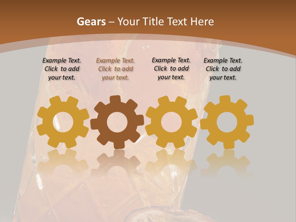 Glass Cool Tropical PowerPoint Template