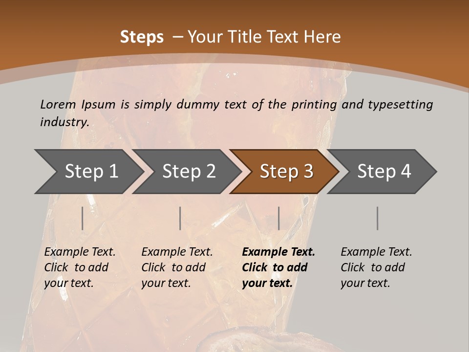 Glass Cool Tropical PowerPoint Template