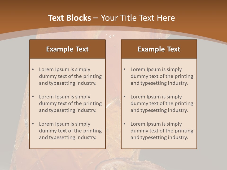Glass Cool Tropical PowerPoint Template