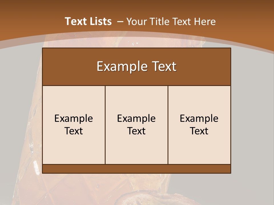 Glass Cool Tropical PowerPoint Template