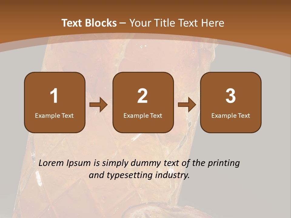 Glass Cool Tropical PowerPoint Template