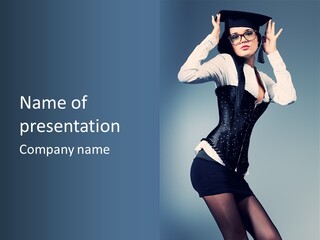 Human Conference Toon PowerPoint Template