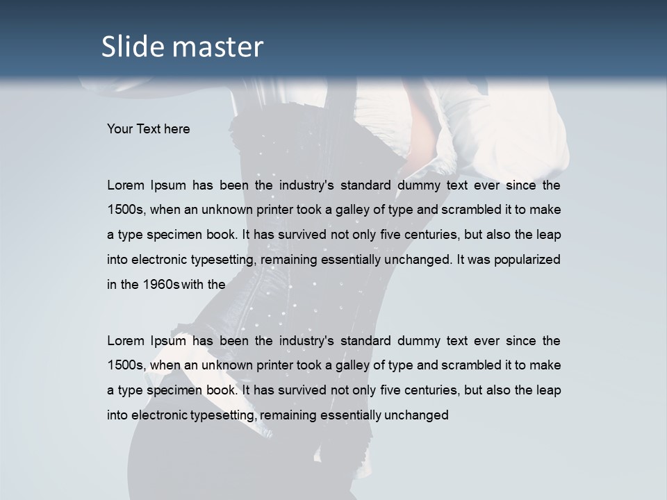 Human Conference Toon PowerPoint Template