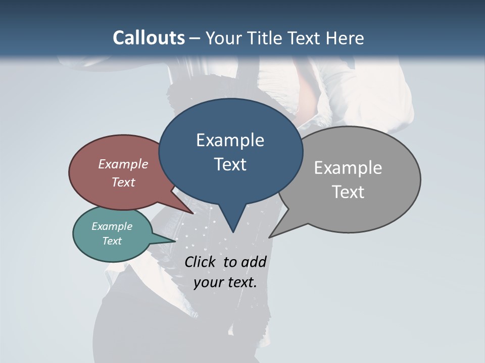 Human Conference Toon PowerPoint Template