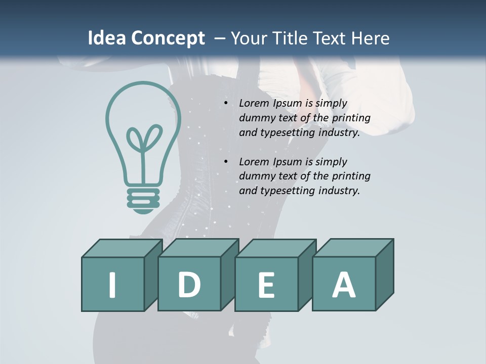 Human Conference Toon PowerPoint Template