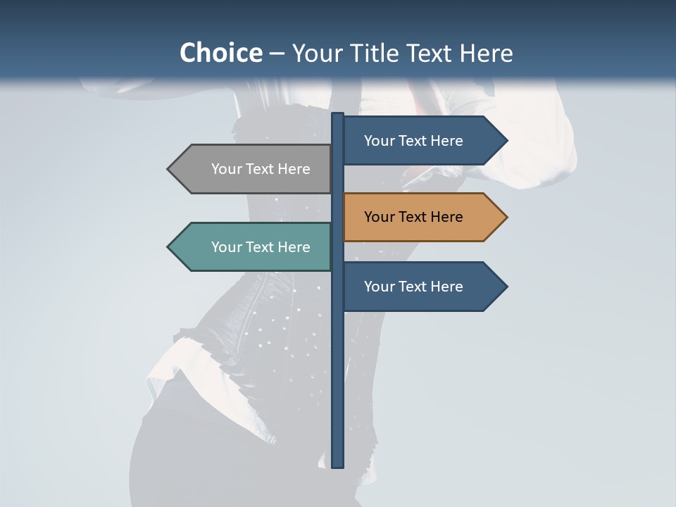 Human Conference Toon PowerPoint Template