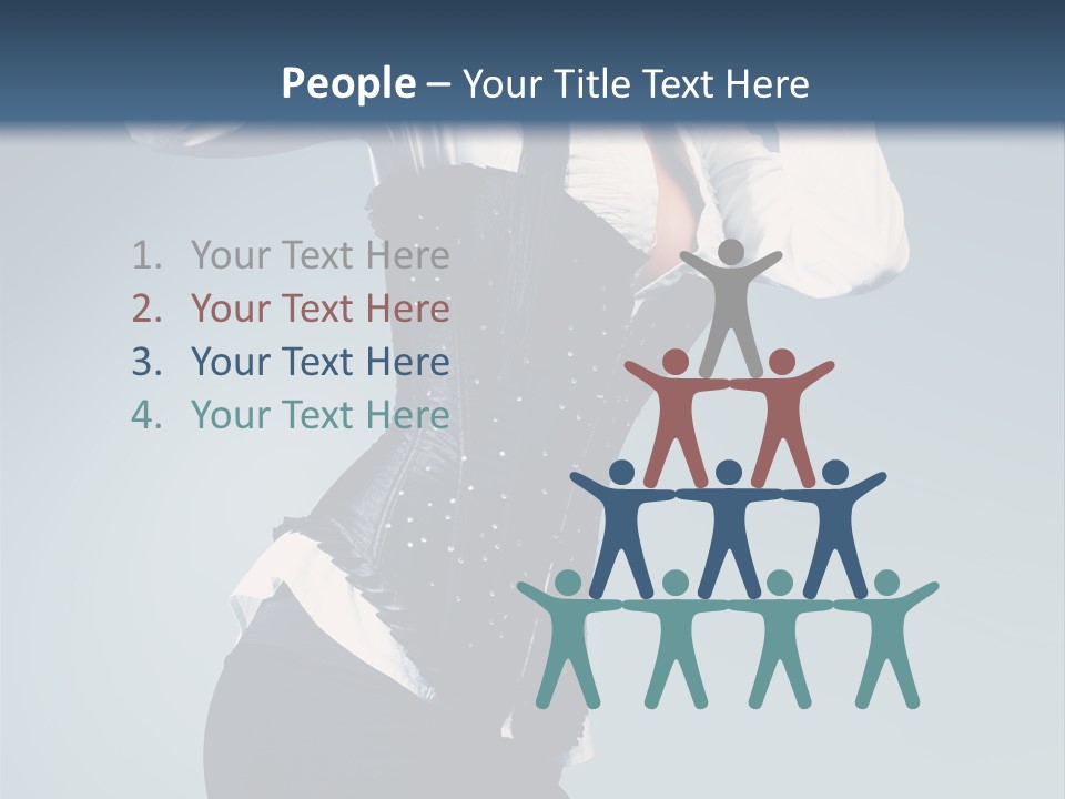 Human Conference Toon PowerPoint Template