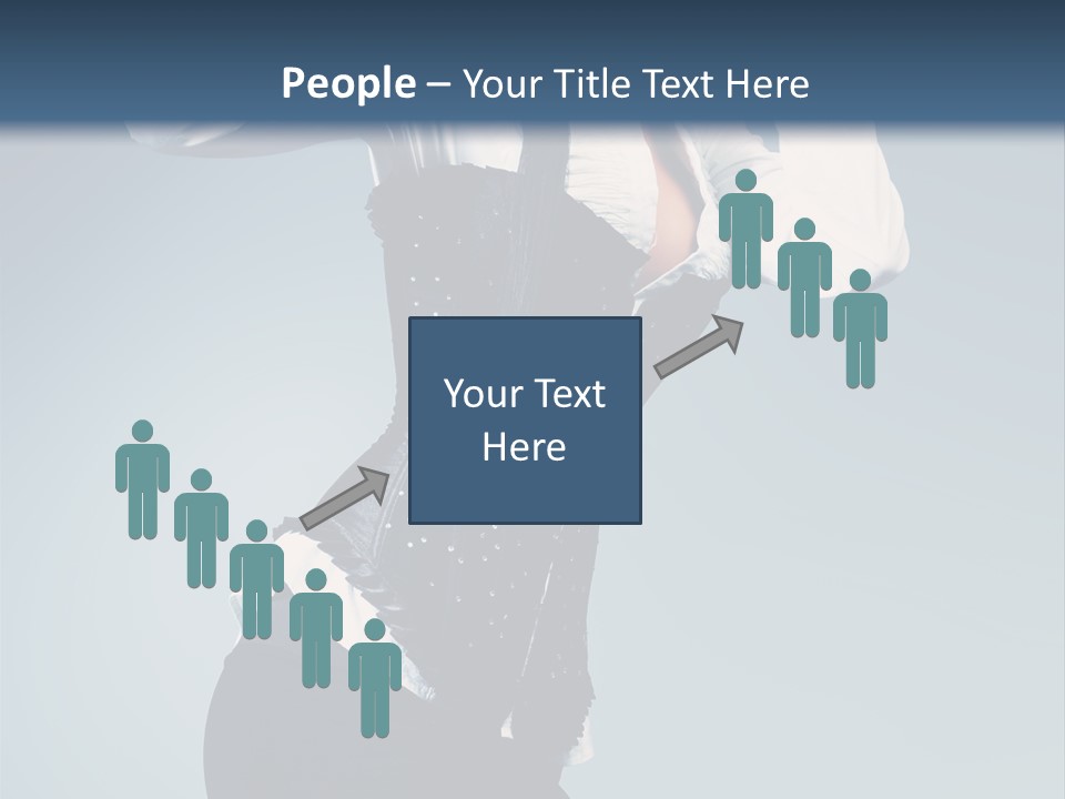 Human Conference Toon PowerPoint Template