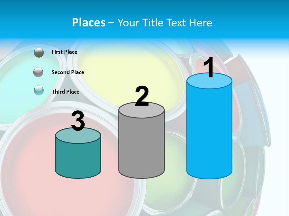 Low Object Stream PowerPoint Template