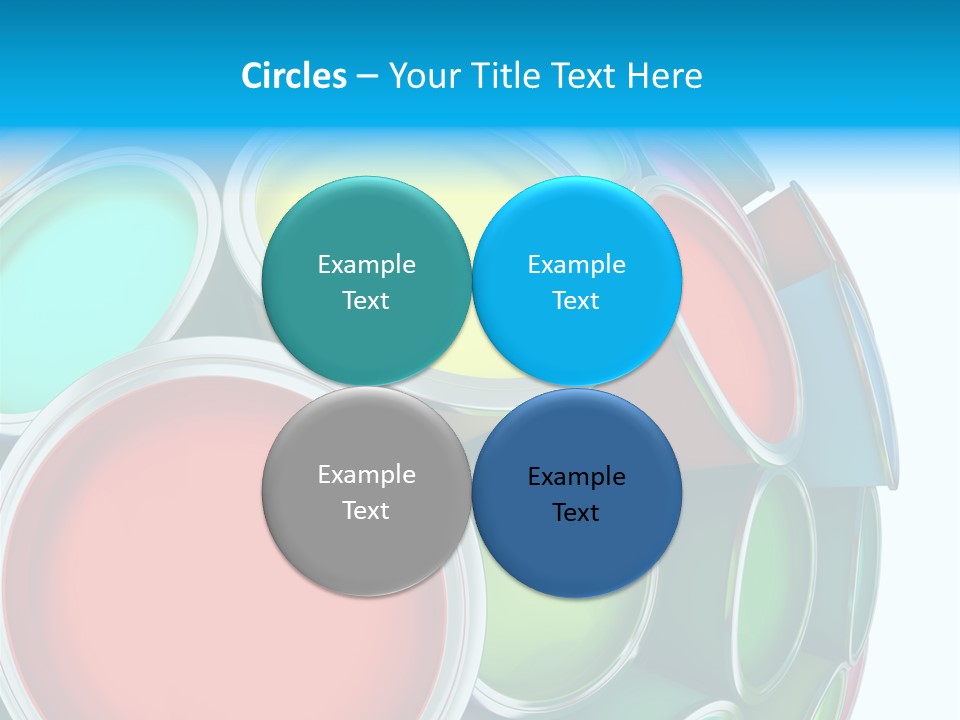 Low Object Stream PowerPoint Template