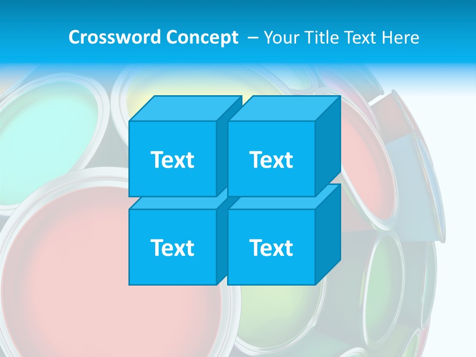 Low Object Stream PowerPoint Template