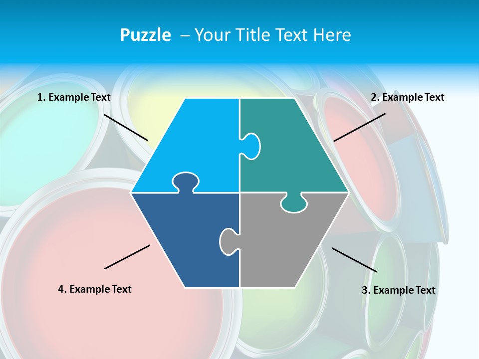 Low Object Stream PowerPoint Template