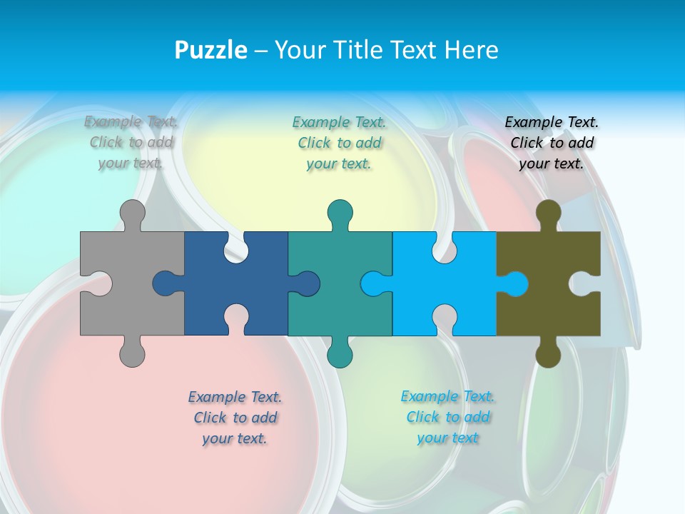 Low Object Stream PowerPoint Template