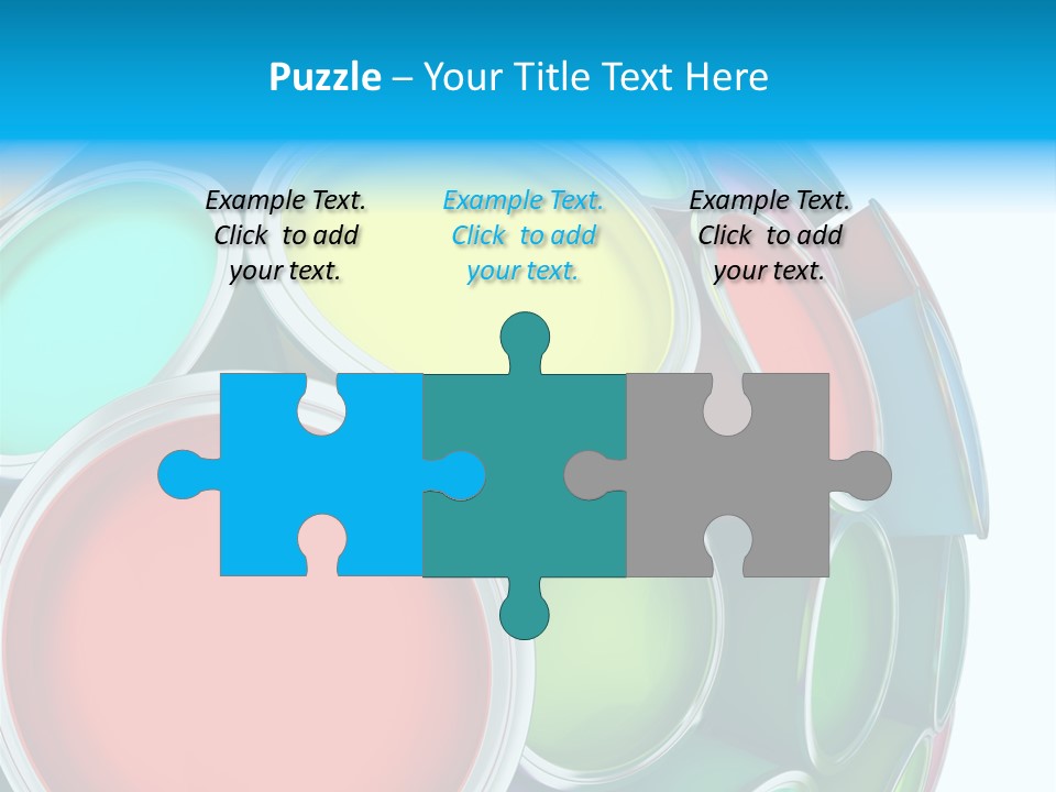 Low Object Stream PowerPoint Template