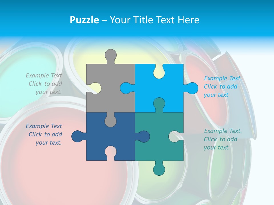 Low Object Stream PowerPoint Template