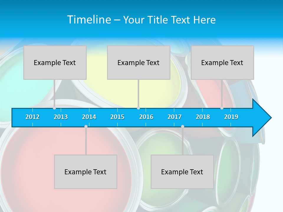 Low Object Stream PowerPoint Template