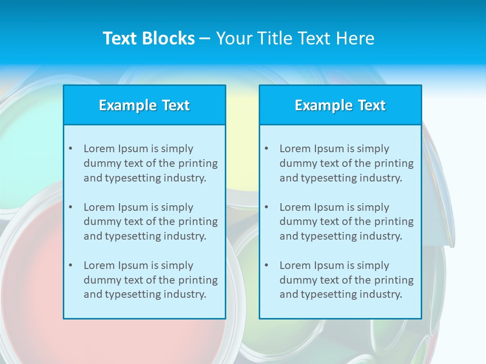 Low Object Stream PowerPoint Template