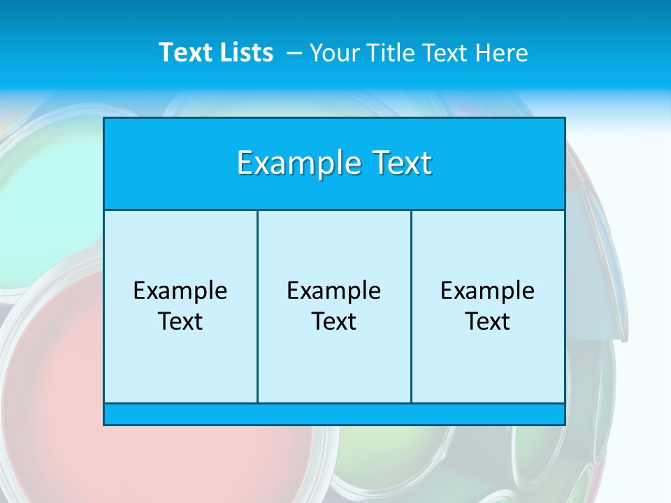 Low Object Stream PowerPoint Template
