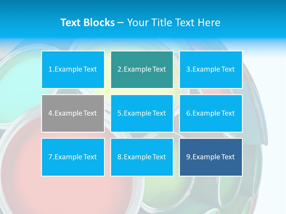 Low Object Stream PowerPoint Template