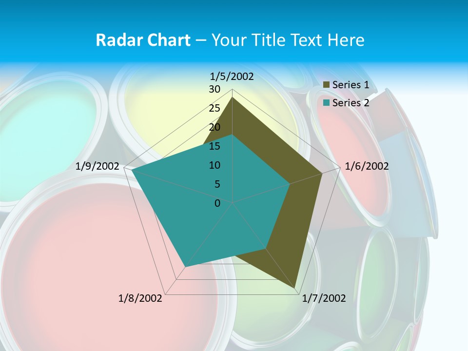 Low Object Stream PowerPoint Template