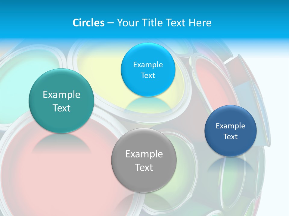 Low Object Stream PowerPoint Template