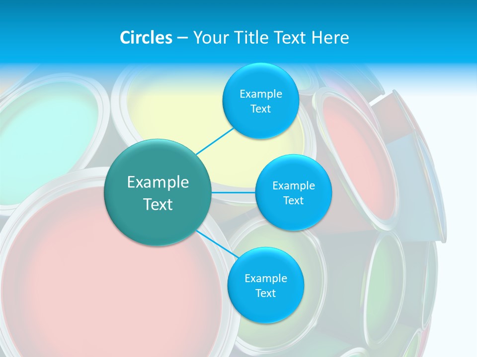 Low Object Stream PowerPoint Template