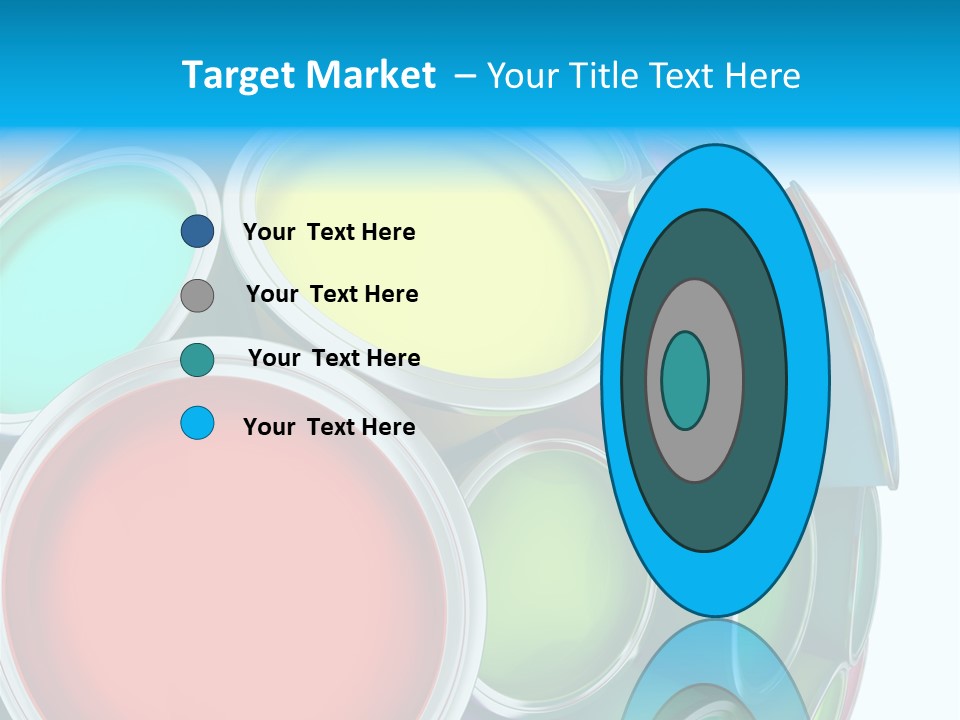 Low Object Stream PowerPoint Template