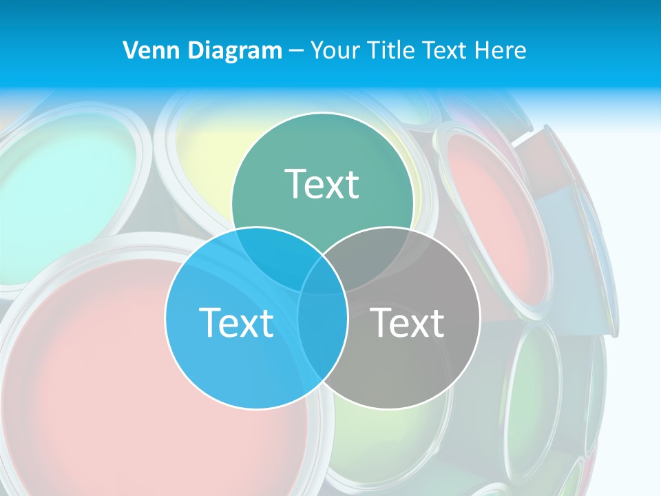 Low Object Stream PowerPoint Template