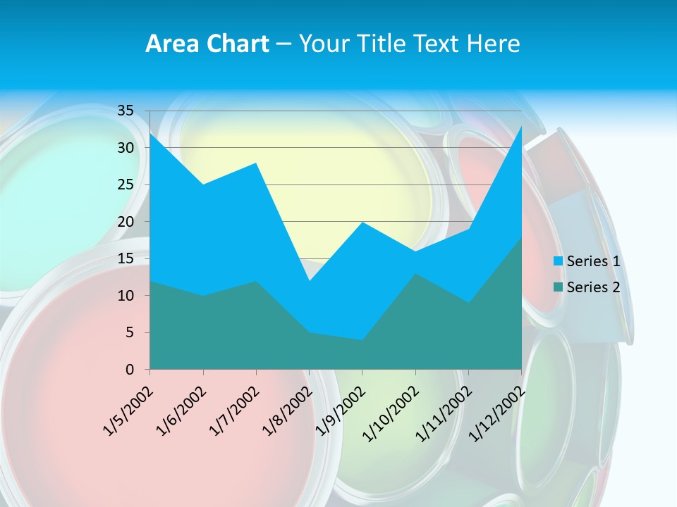 Low Object Stream PowerPoint Template