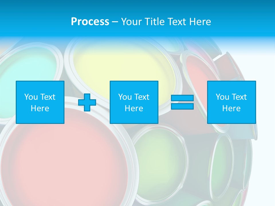 Low Object Stream PowerPoint Template