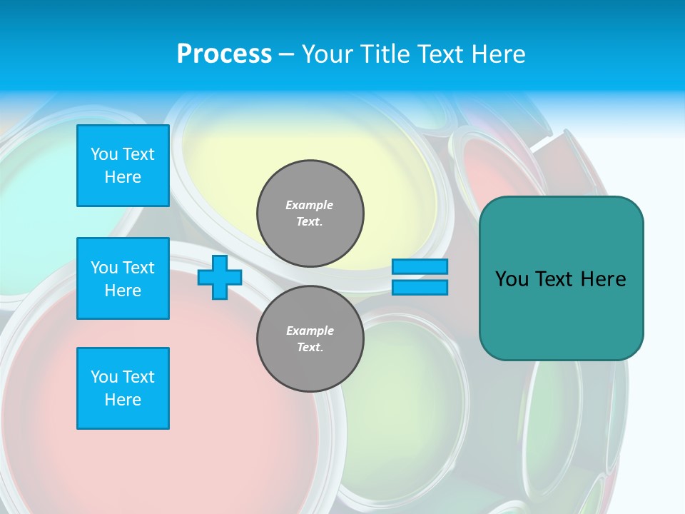 Low Object Stream PowerPoint Template