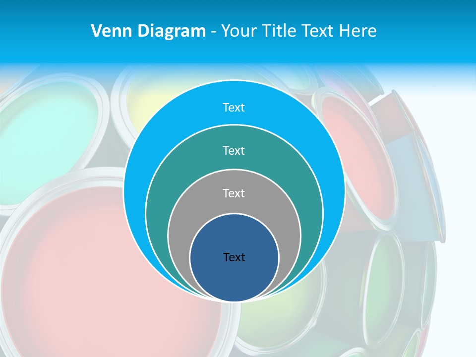 Low Object Stream PowerPoint Template