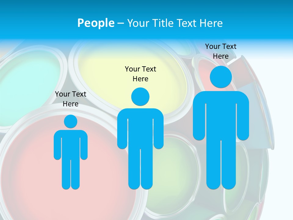 Low Object Stream PowerPoint Template