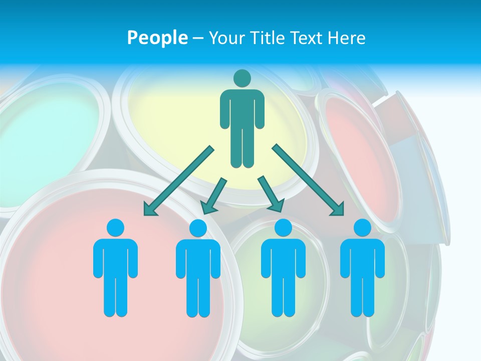 Low Object Stream PowerPoint Template