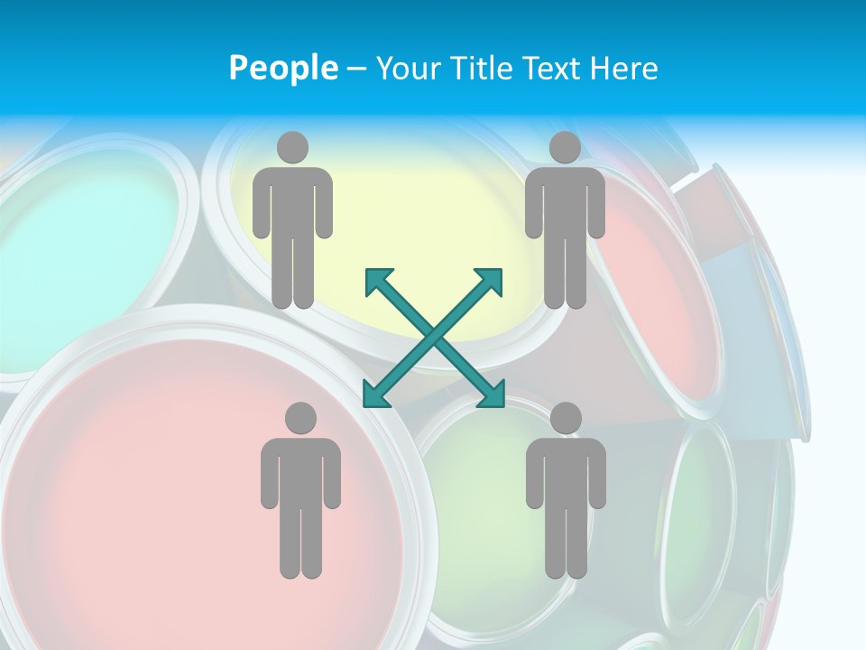 Low Object Stream PowerPoint Template